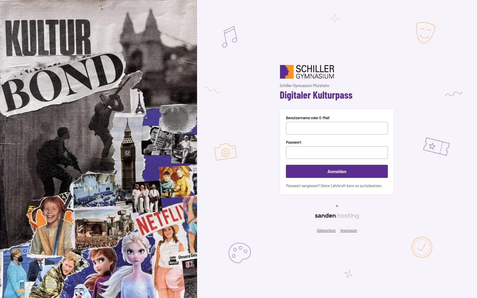 Startseite von Digitaler Kulturpass